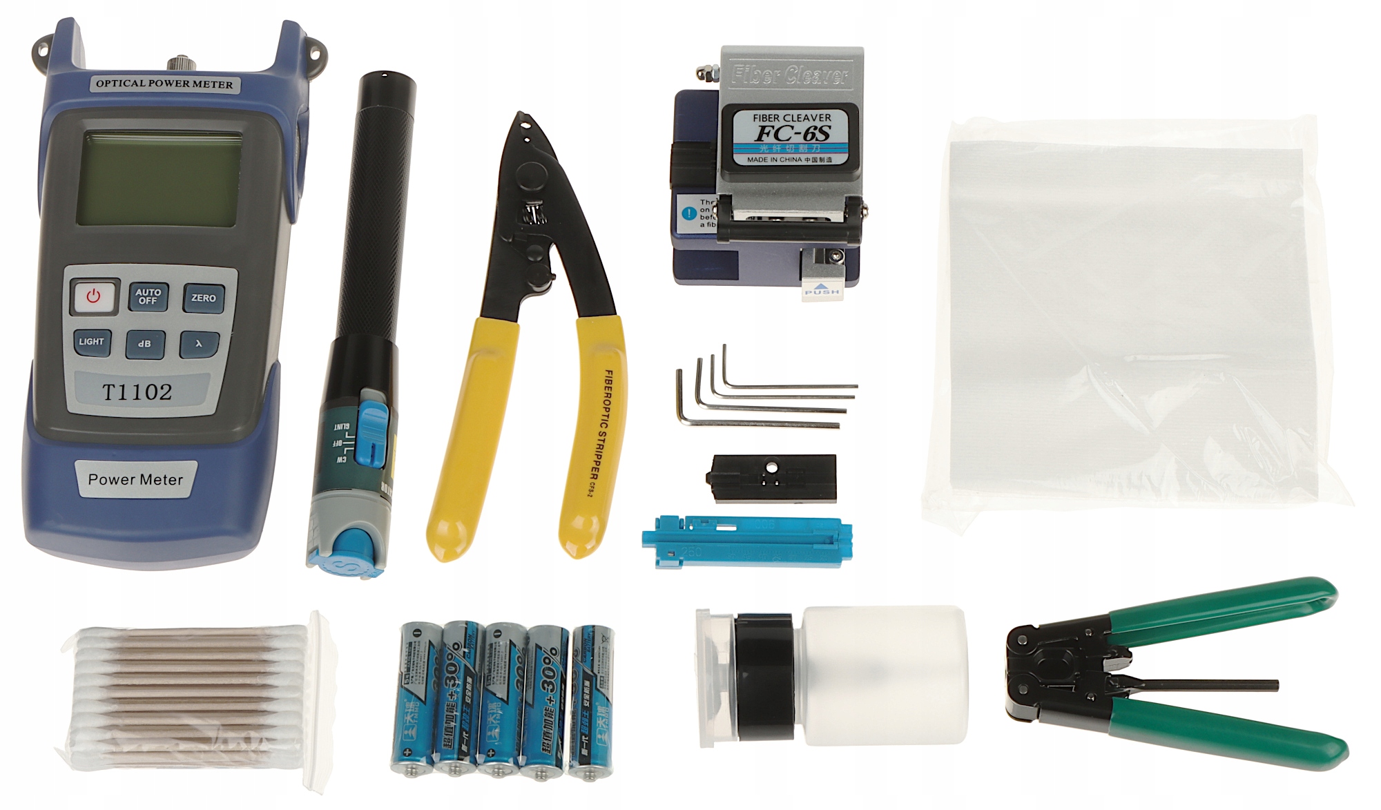 Zestaw do Zarabiania Złączy Światłowodowych FOK-XKT14 – Kompleksowe rozwiązanie dla profesjonalistów
