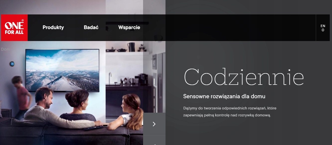 Kompatybilność z telewizorami od 13 do 60 cali