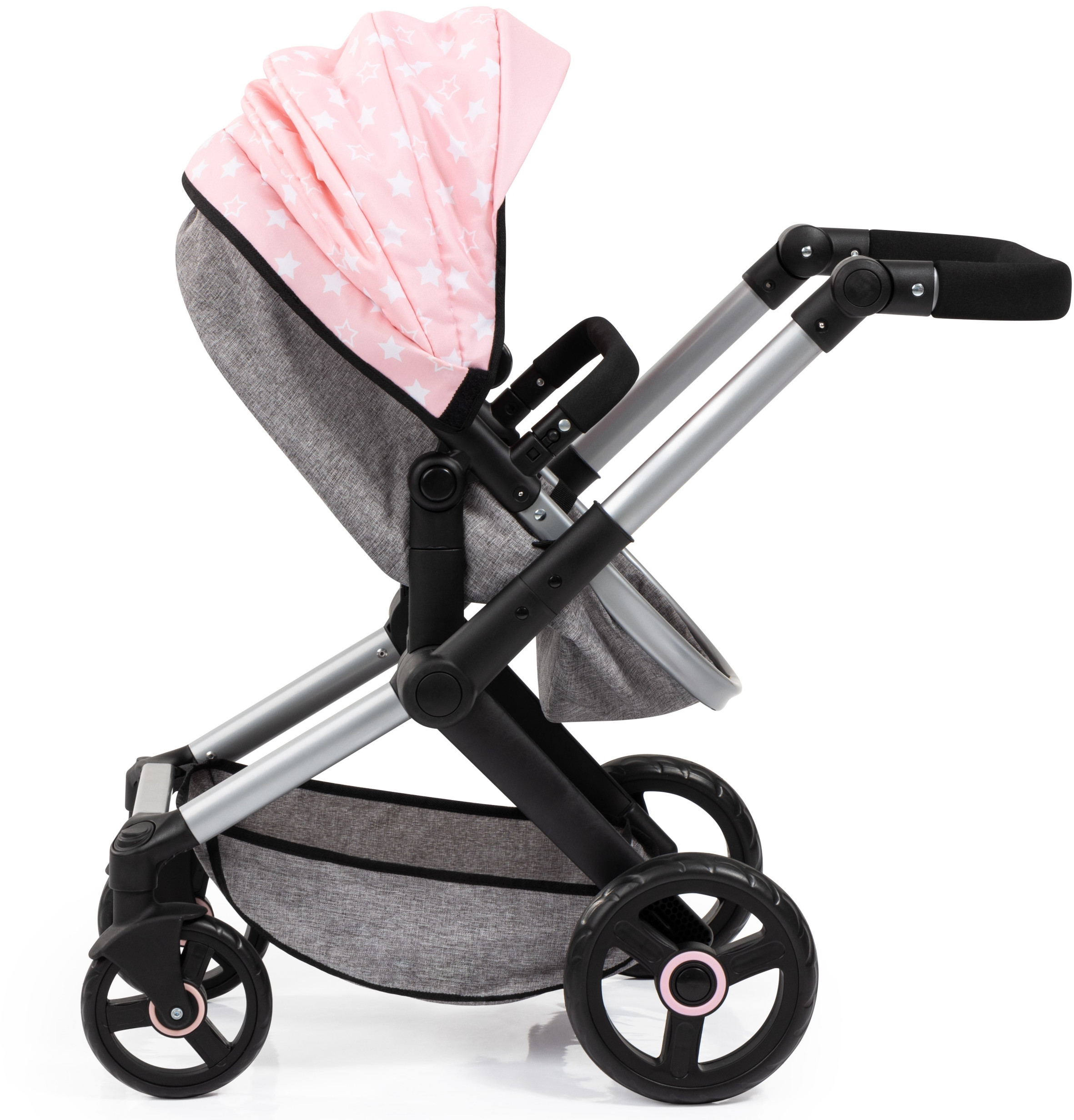 Regulowany uchwyt i obrotowe przednie koła