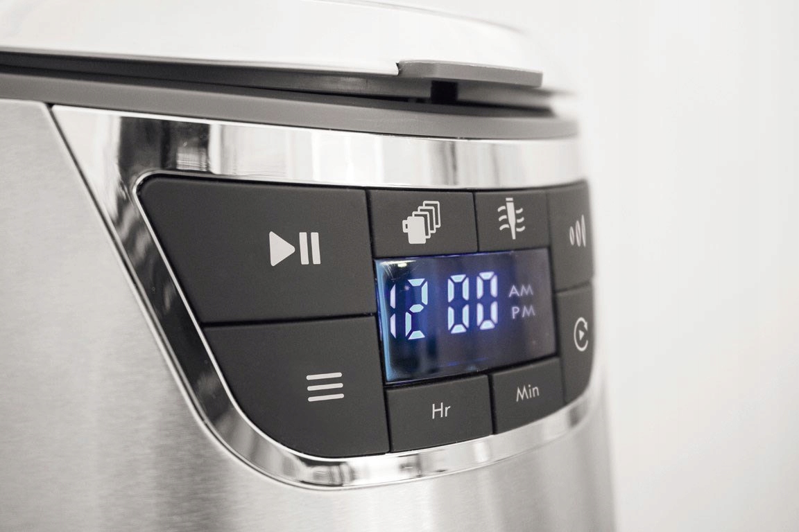 Wbudowany wyświetlacz LED – Łatwe monitorowanie procesu parzenia