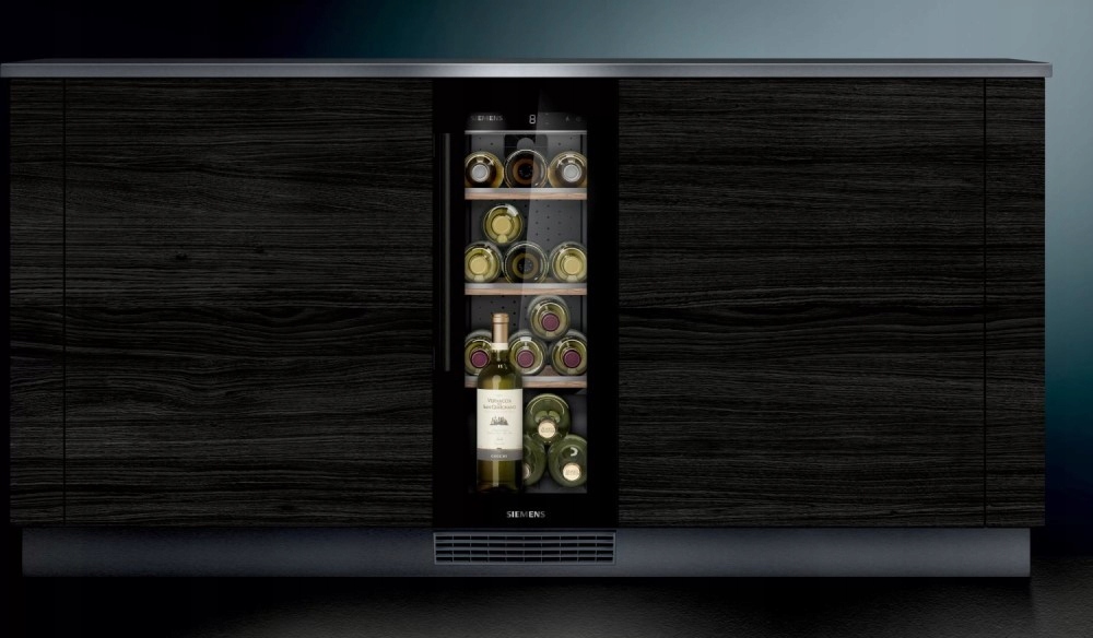 Chłodziarka do wina Siemens iQ500 KU20WVHF0 – Elegancja i funkcjonalność w Twojej kuchni