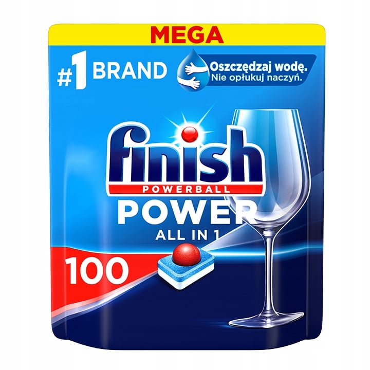 Finish Power All in 1 – Tabletki do zmywarki 100 szt