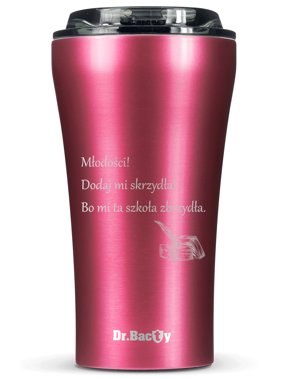drbacty apollo czerwony kubek ceramiczny