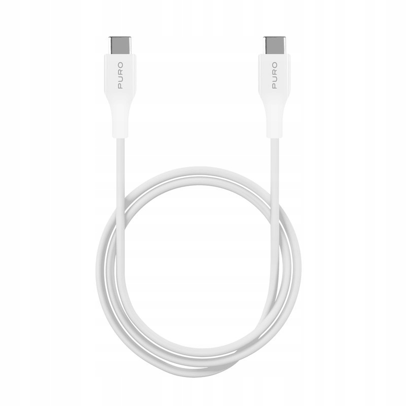 Kabel USB-C - USB-C 2 m Biały (CUSBCUSBC2MTWHI) – Szybkie ładowanie i synchronizacja danych