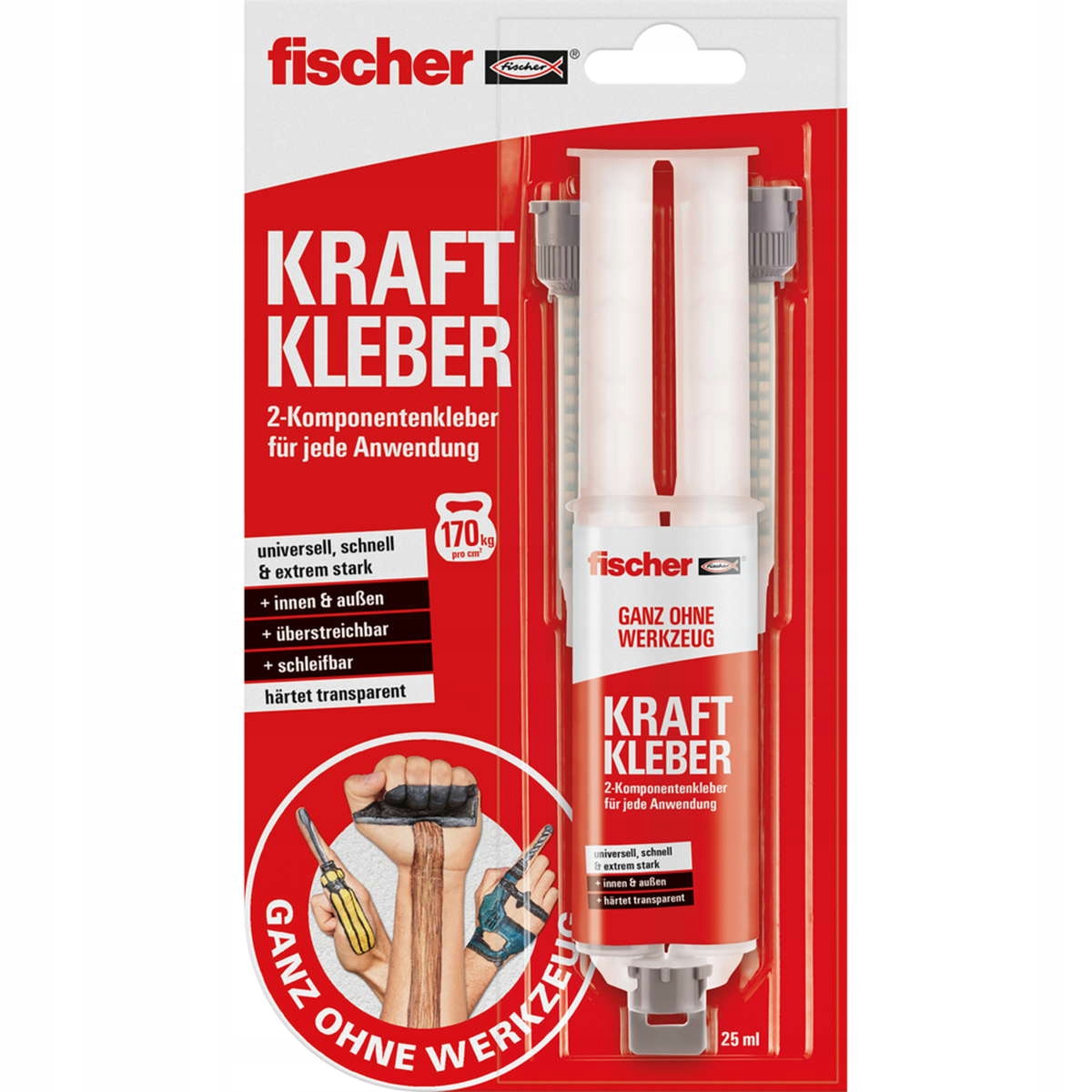 Klej żywica uniwersalny Fischer 25 ml – Niezawodny pomocnik w biurze