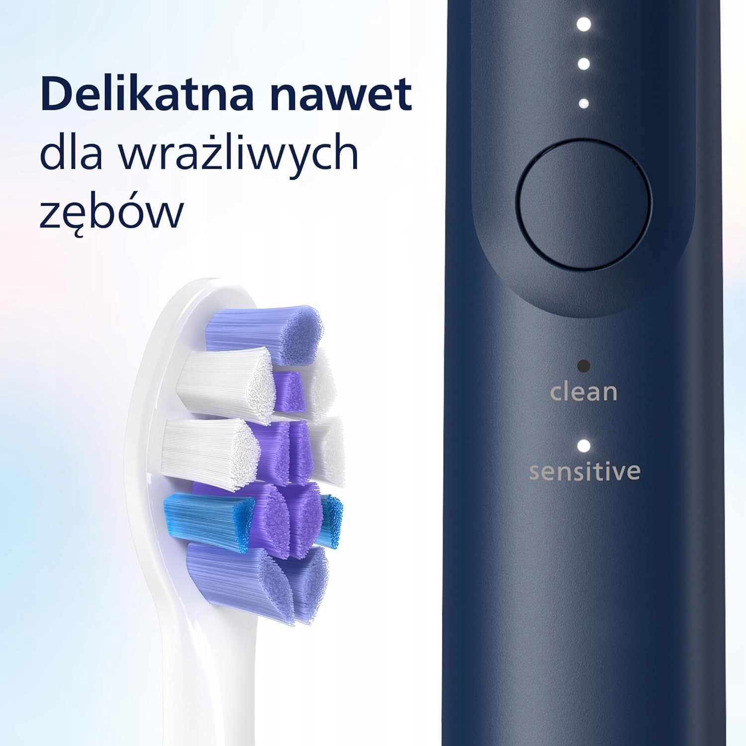 Tryb Sensitive – Delikatne czyszczenie dla wrażliwych zębów