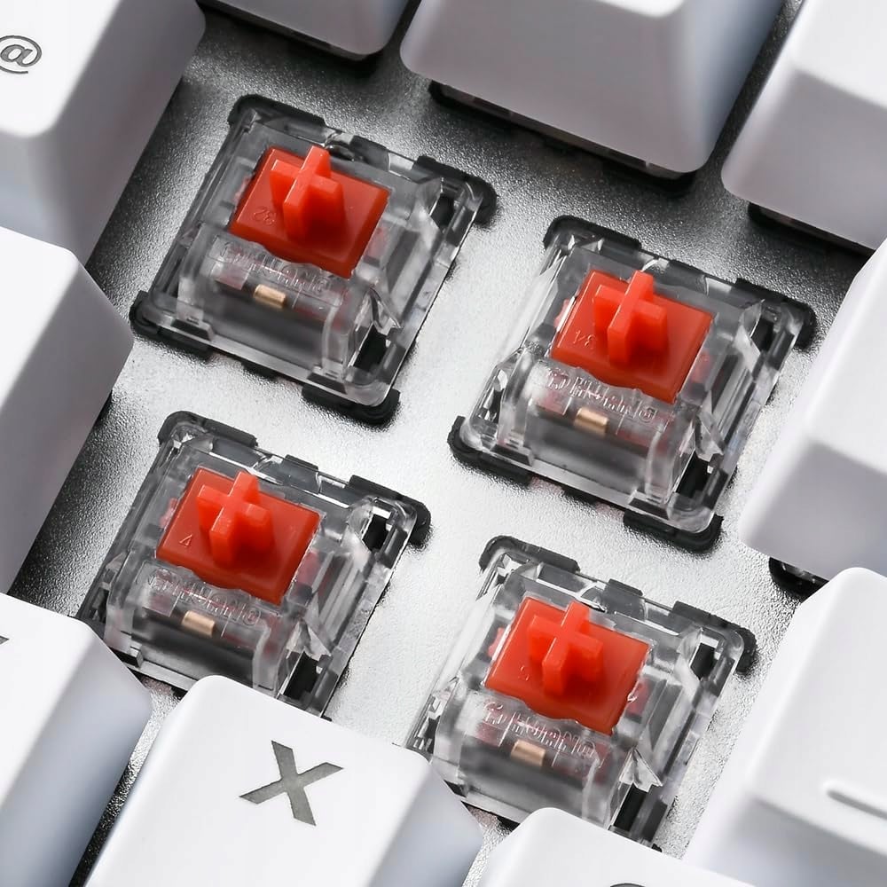 Mechaniczne przełączniki Red – idealne do gier