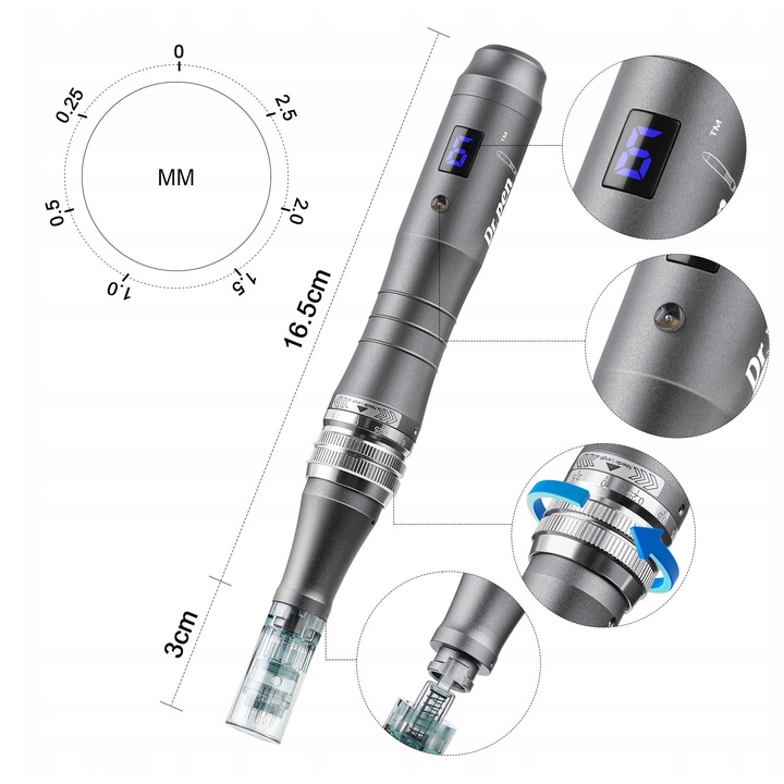 Komfort i precyzja zabiegu – automatyczna kontrola głębokości iniekcji