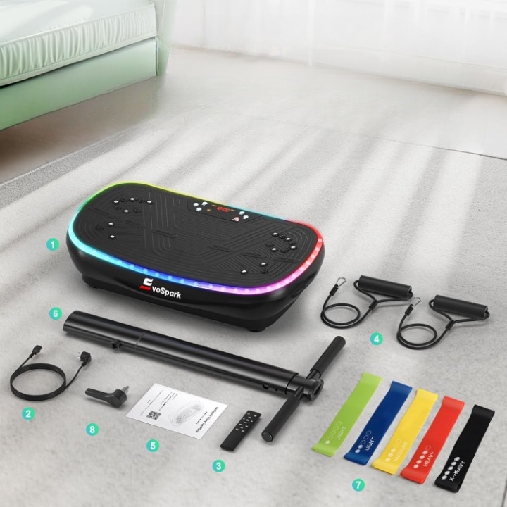 Efekty świetlne i akupresura – Zmysłowe doznania podczas ćwiczeń