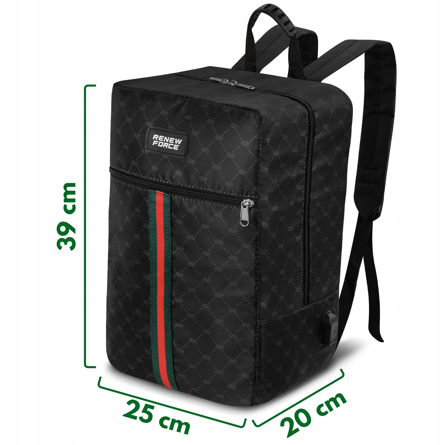 Wyjście na przewód z portem USB