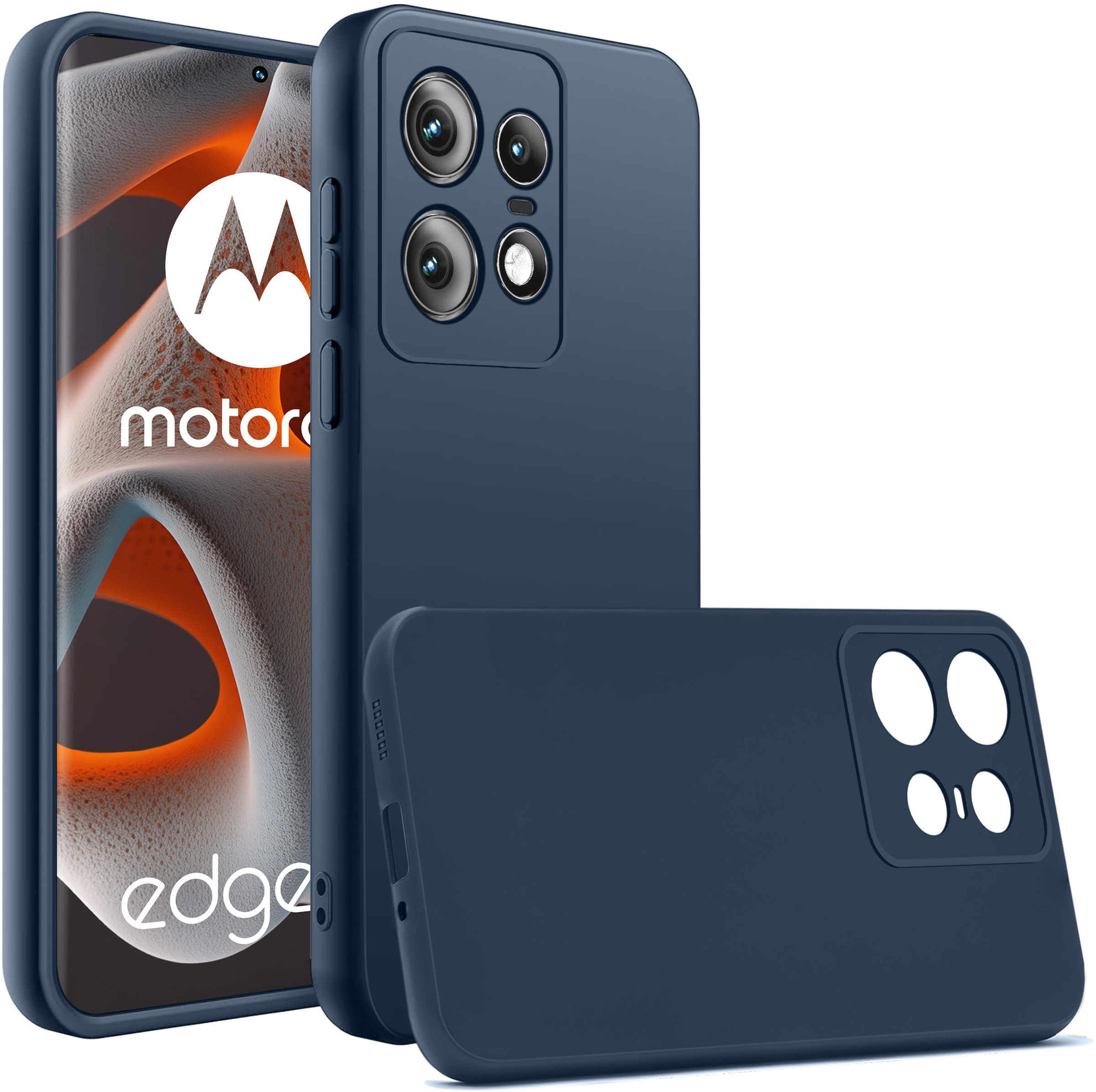 Etui do Motorola EDGE 50 Pro silikonowe MATOWE – Doskonała ochrona dla Twojego smartfona