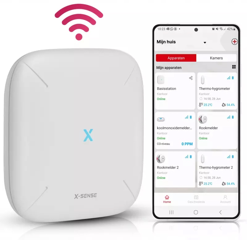 X-Sense Smoke Detector ZASXS00107WEU / FS121 – Bezpieczeństwo w Twoim biurze