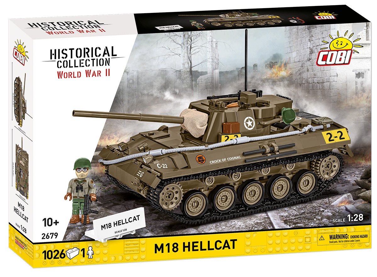 Wierne odwzorowanie modelu M18 Hellcat „Crock of Cognac”