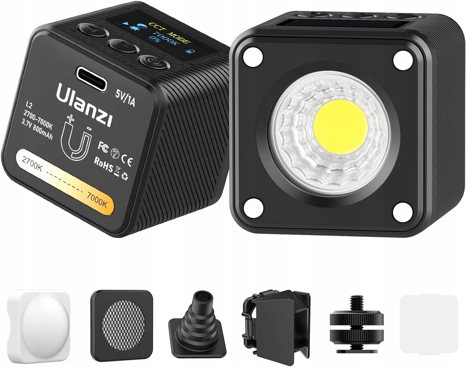 Lampa studyjna Ulanzi L2 Bi-Color – Profesjonalne oświetlenie do filmowania