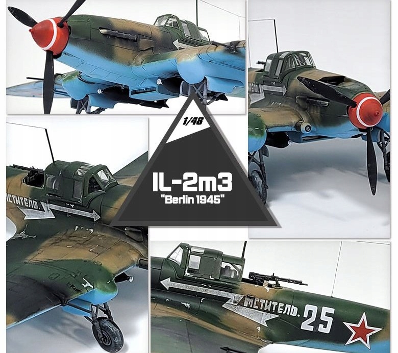 Academy Model plastikowy Il-2m3 Berlin 1945 1/48 – Doskonały wybór dla modelarzy