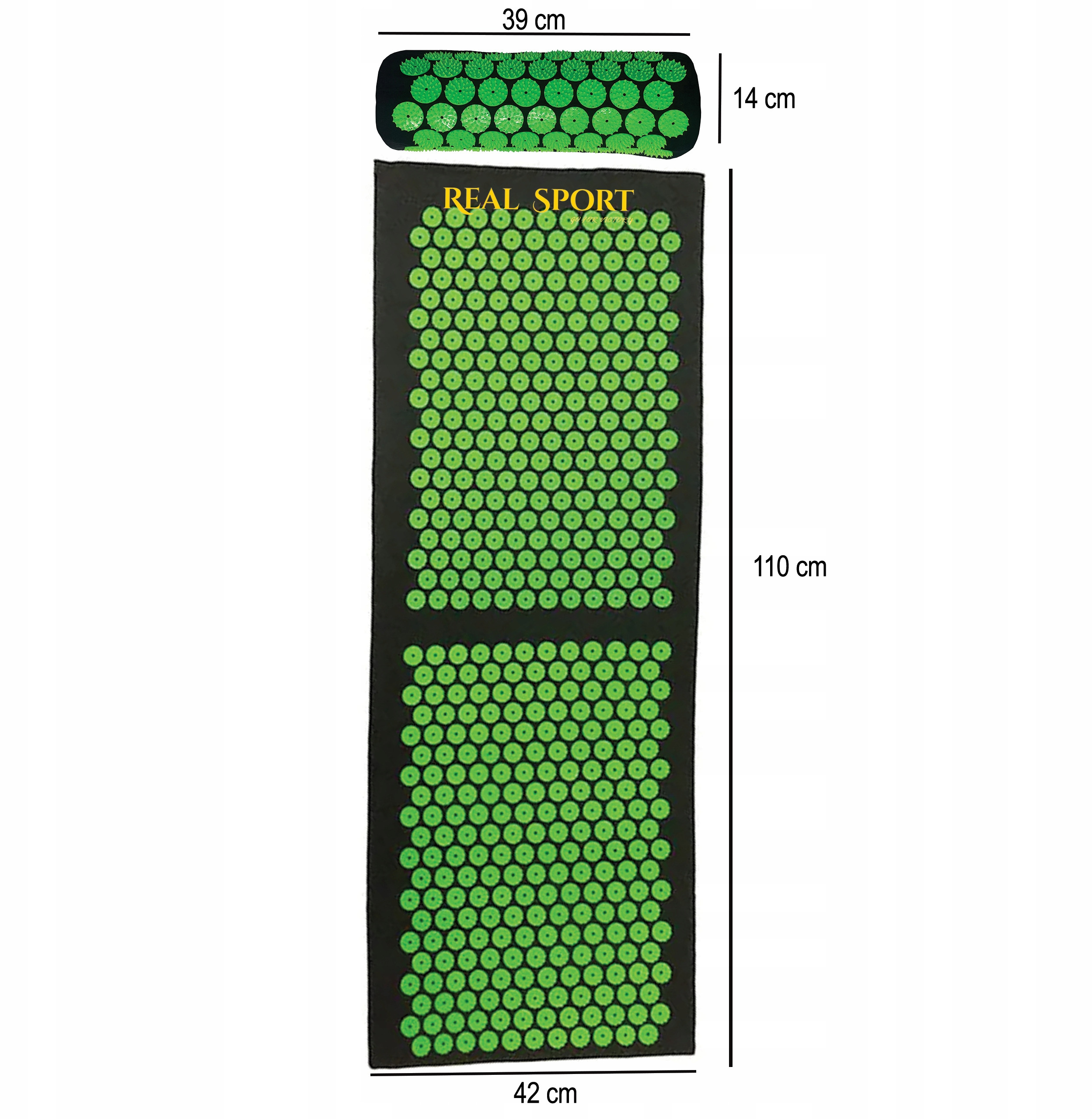 Specjalne cechy maty i poduszki w zestawie