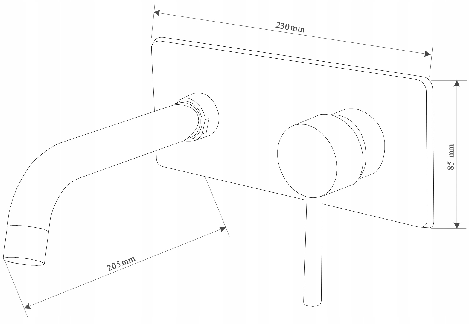 Wysokość i zasięg wylewki - idealne dopasowanie