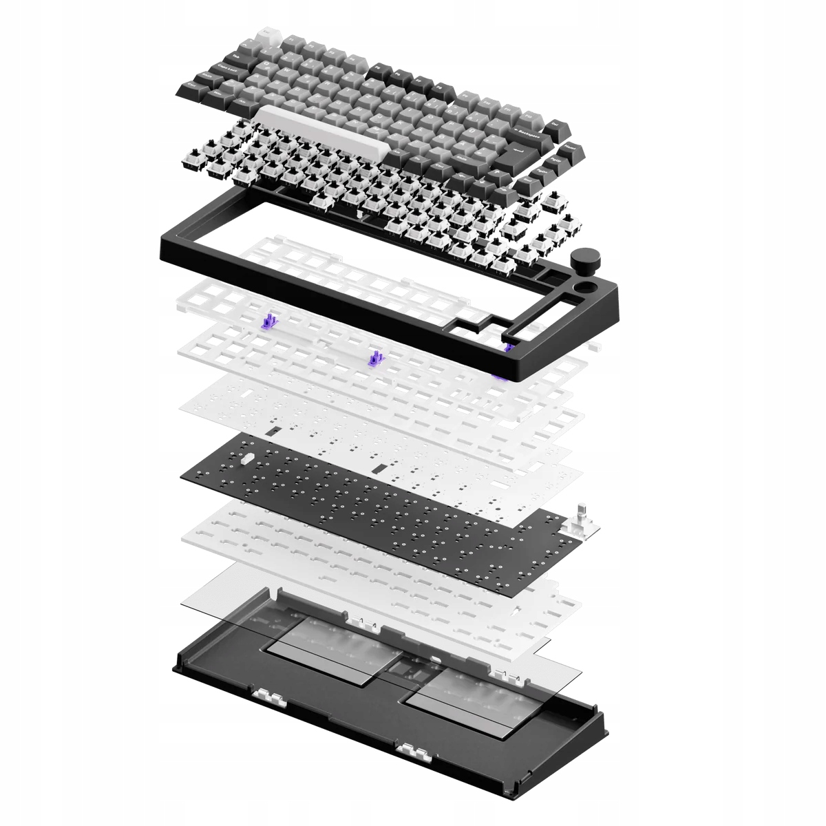 Wiele opcji podświetlenia RGB