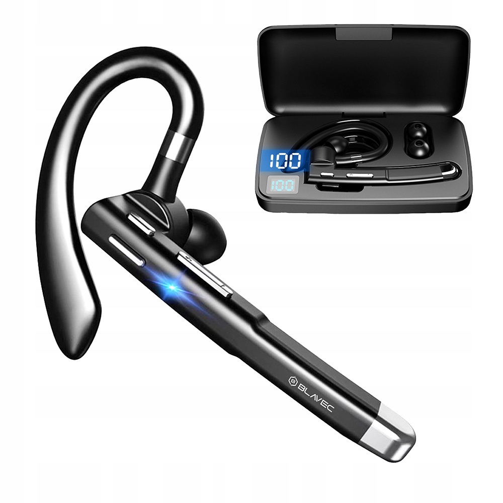 Blavec Słuchawka Bluetooth Discover 55 + power bank – Bezprzewodowa wygoda