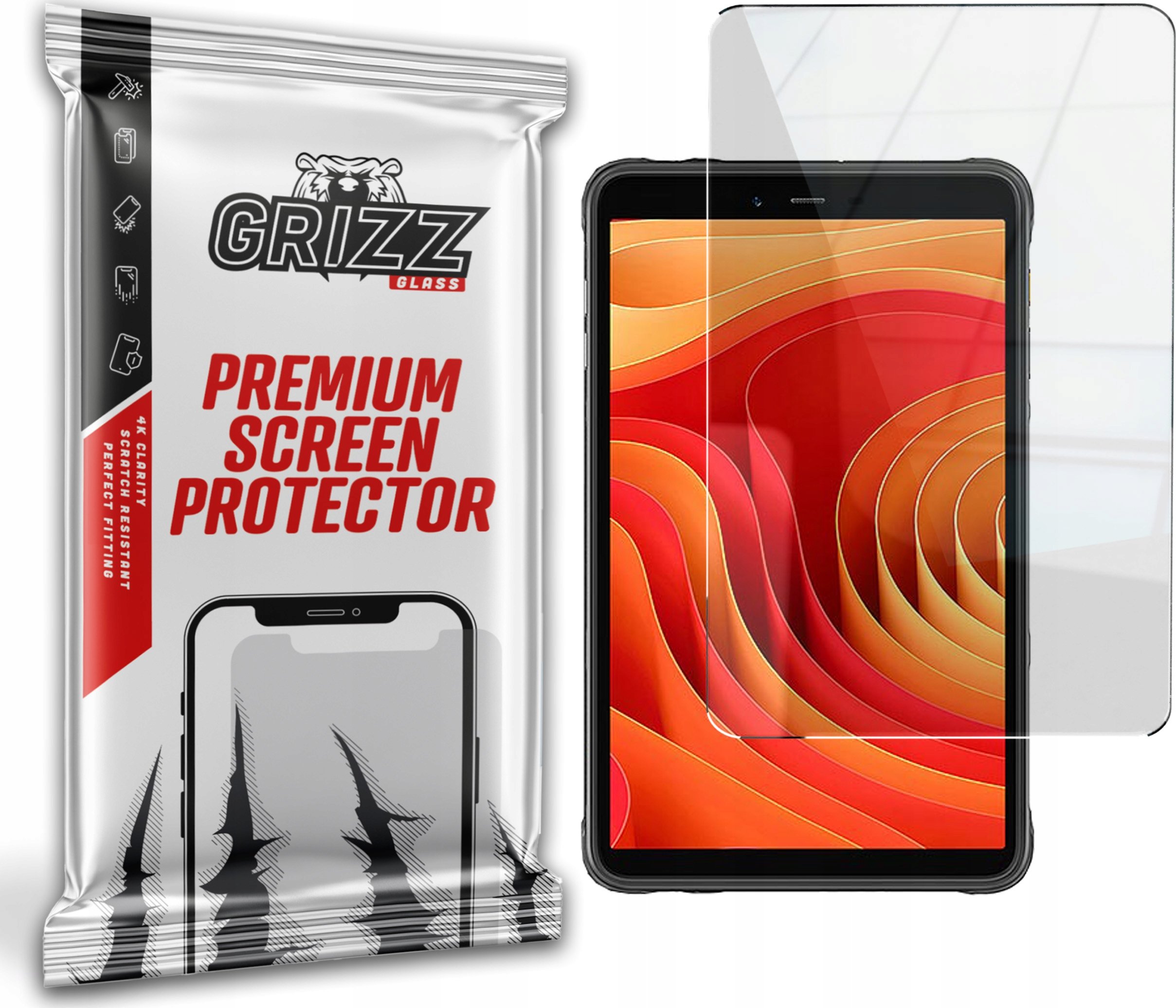 GrizzGlass Szkło hybrydowe GrizzGlass HybridGlass do Ulefone Armor Pad Lite – Ochrona na najwyższym poziomie