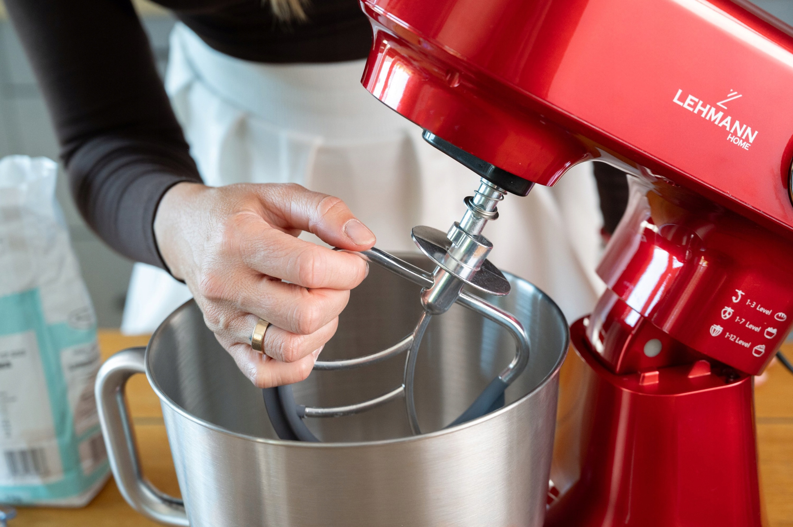 ROBOT PLANETARNY KUCHENNY MIKSER MIESZADŁA HAK MISA OBROTOWA LEHMANN RED Stan opakowania oryginalne