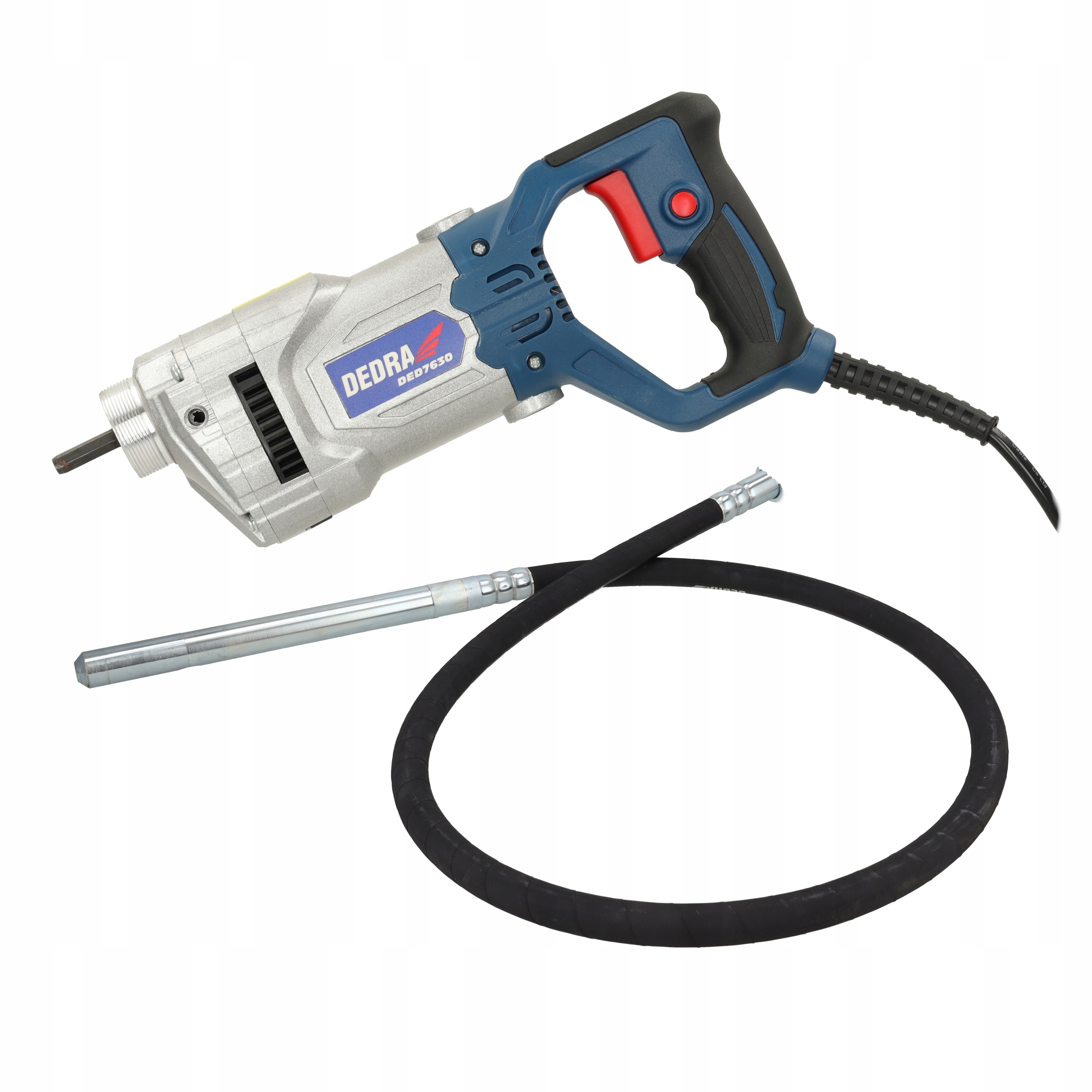 Buława wibracyjna do betonu DEDRA 1200W – Idealne narzędzie do zagęszczania betonu