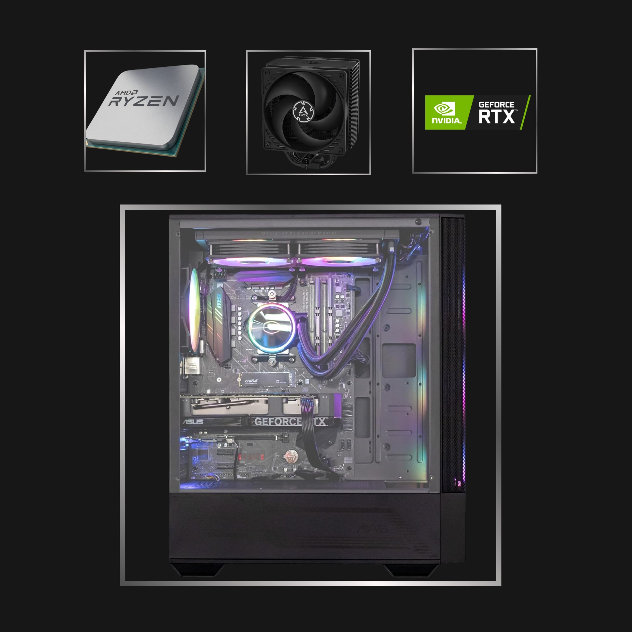 Obudowa MSI MAG FORGE 112R – styl i funkcjonalność