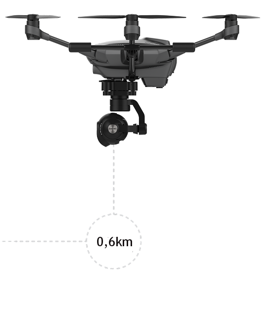 Yuneec Typhoon H Pro z Intel RealSense