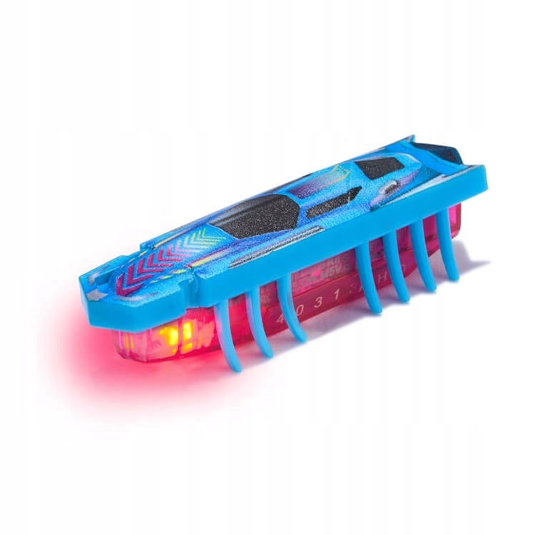 Kolorowy design – Niebiesko-pomarańczowy pancerz robaczka