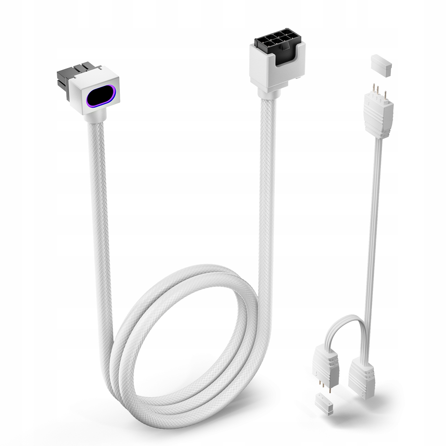 Przewód przedłużacz do karty graficznej 8 Pin TYP A Asiahorse Hydrus ARGB – Estetyka i funkcjonalność w jednym