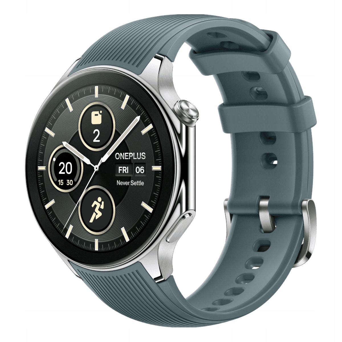 Smartwatch OnePlus Watch 2 Srebrny – Nowoczesny zegarek dla aktywnych