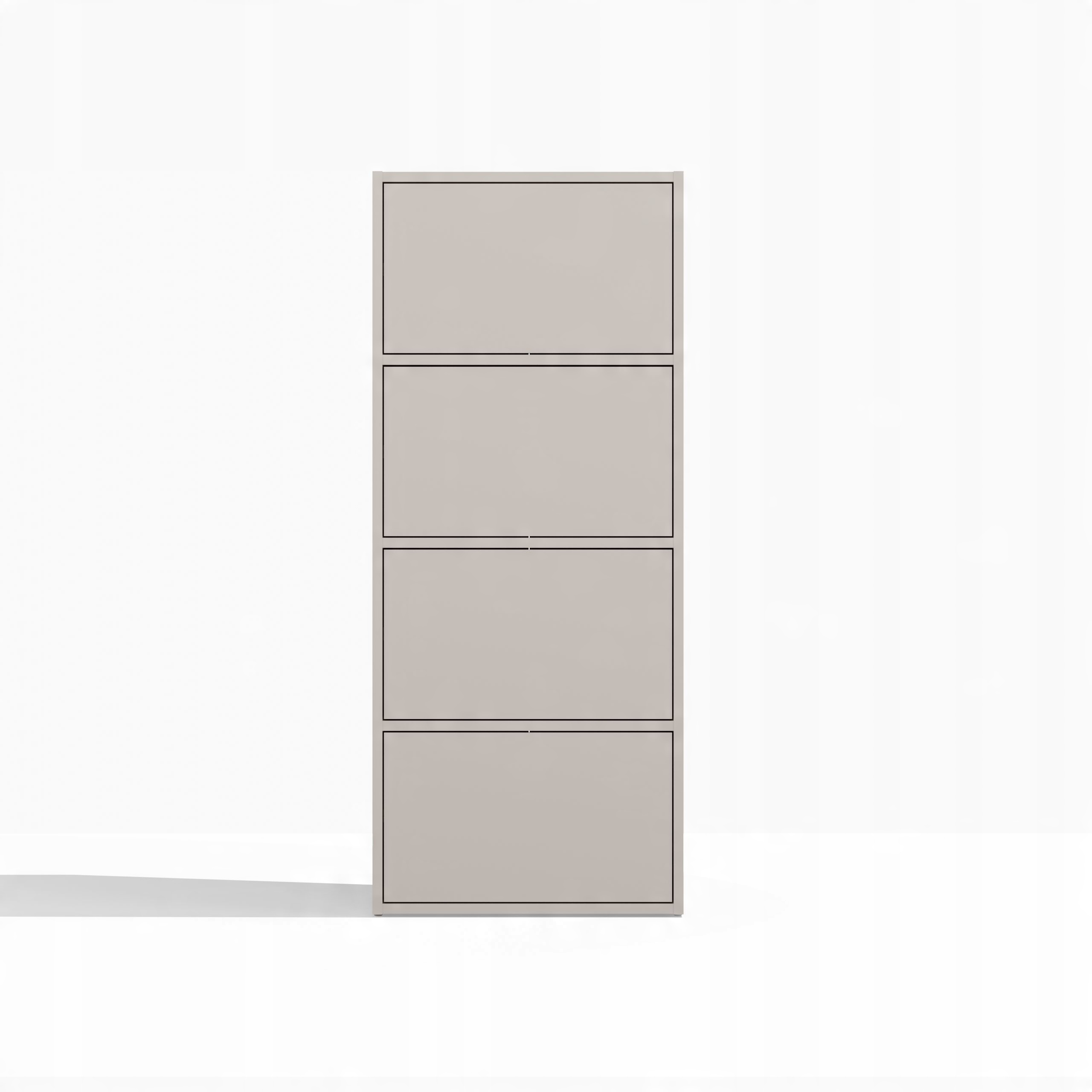 Nowoczesny design z bezuchwytowymi frontami