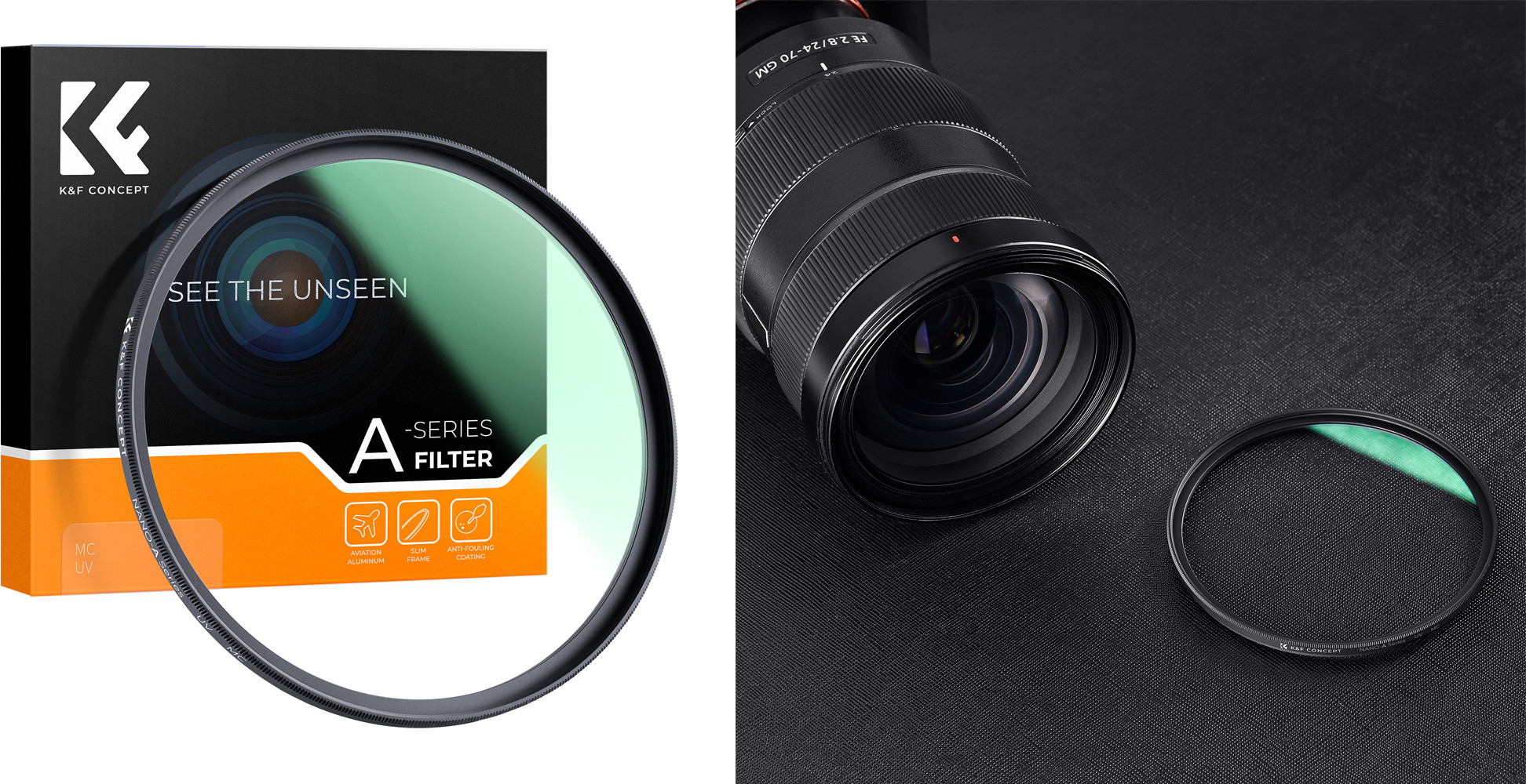 Filtr UV K&F Concept A-Series MC UV - Doskonała ochrona obiektywu