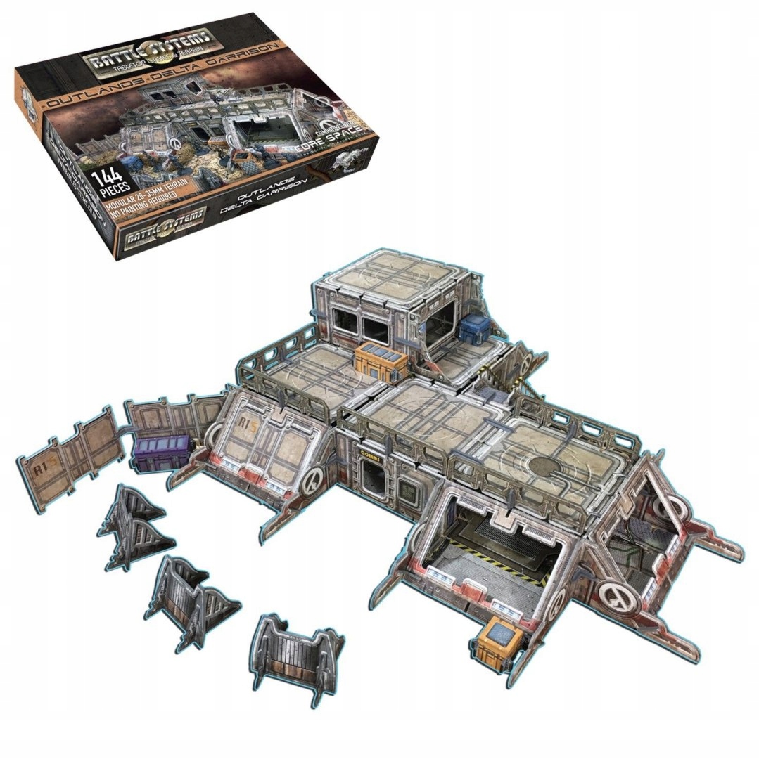 Battle Systems Ltd BattleSystems: Outlands Delta Garrison – Stwórz swoją science fiction