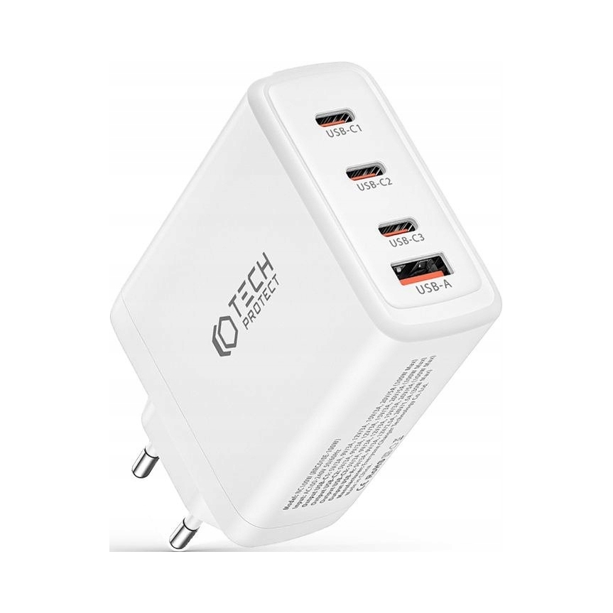 Funkcjonalność 4 portów – Trzy USB-C i jeden USB-A