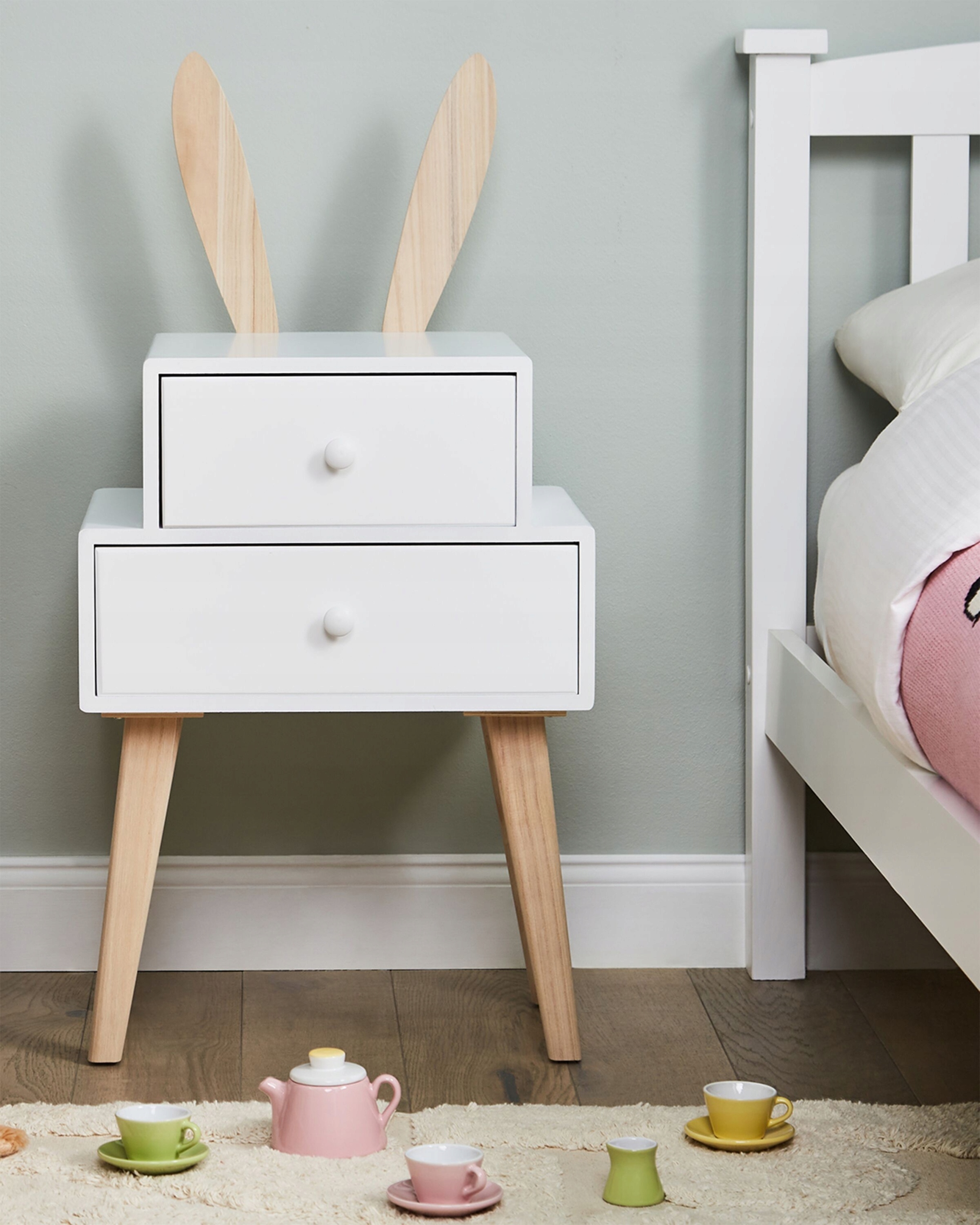 Uroczy design z motywem królika