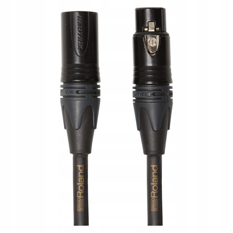 Symetryczny kabel mikrofonowy z złączami Neutrik XLR