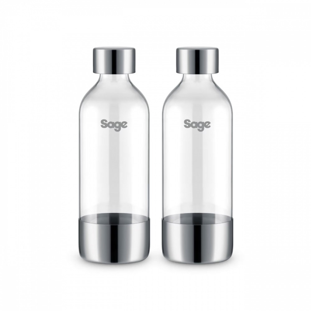 Butelki do saturatora Sage InFizz SCA001BSS – Luksusowe bąbelki w Twojej kuchni