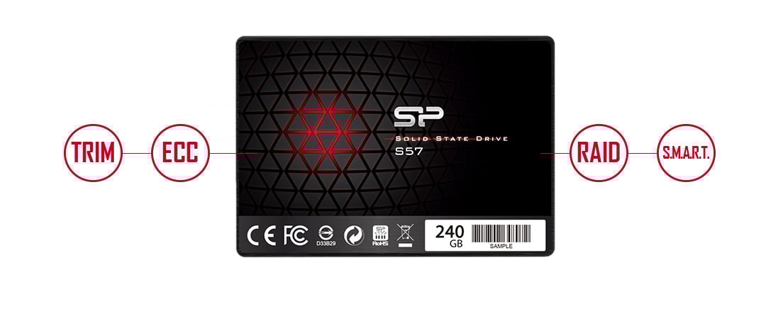Slim S57 Szereg mechanizmów bezpieczeństwa danych.