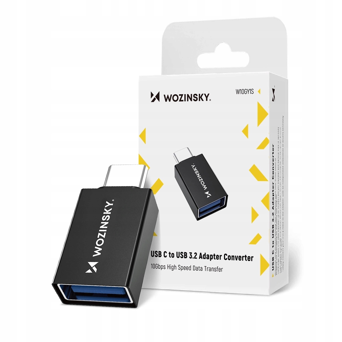 Adapter Wozinsky W10GY1S USB-C - USB-A 3.2 10Gb/s – Szybkie połączenie dla Twoich urządzeń