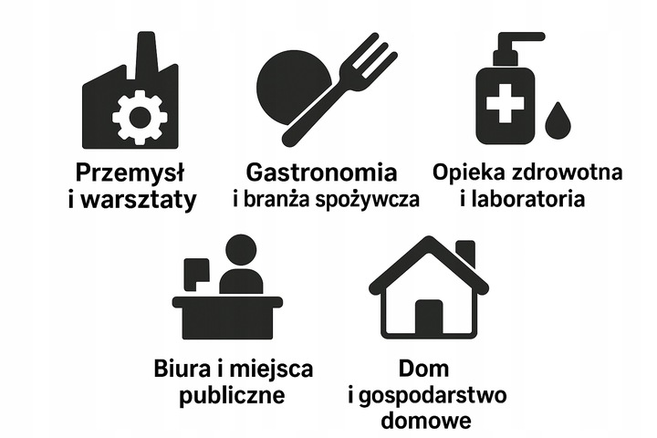 Łatwy w użyciu i wymianie – Doskonały do miejsc publicznych