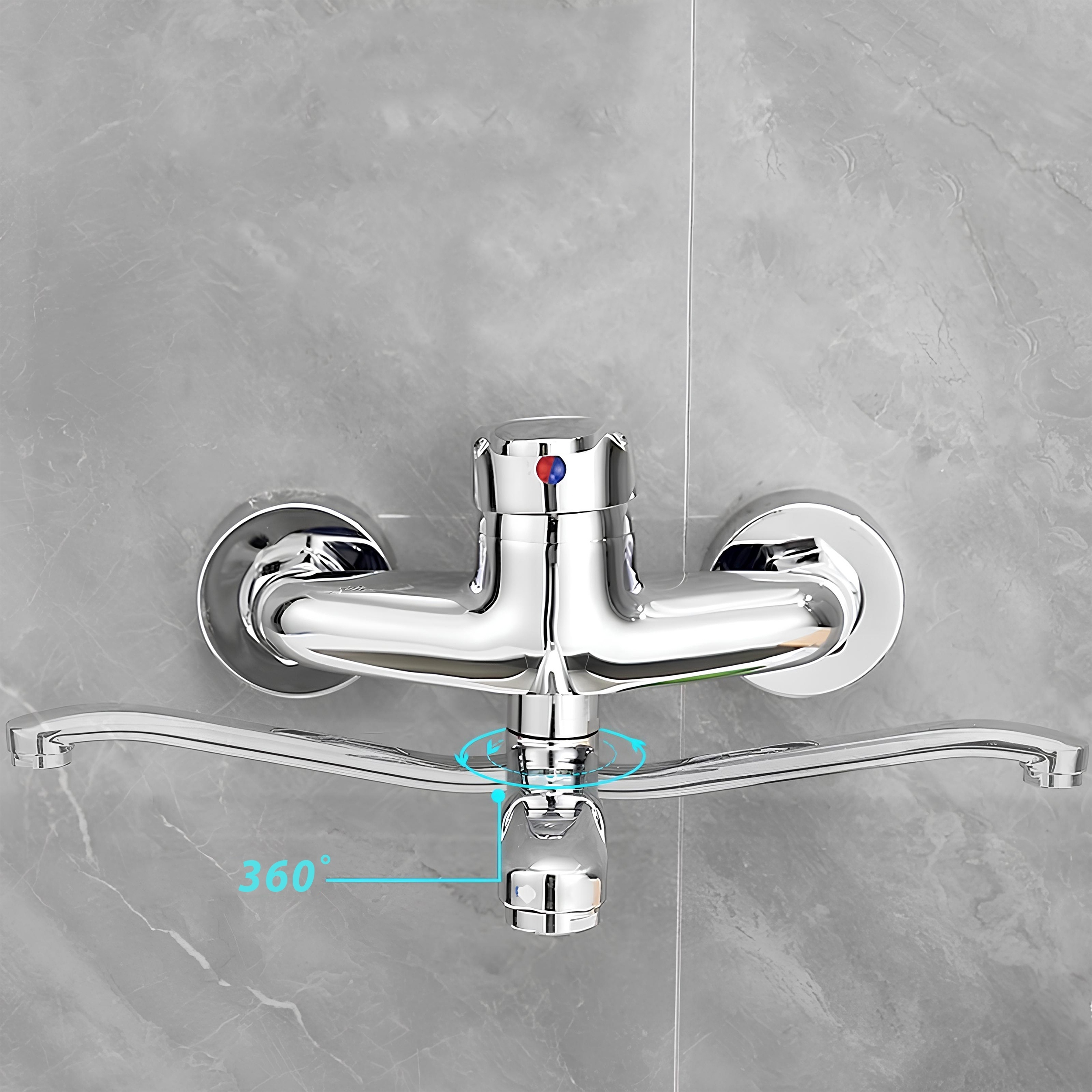 Stylowa bateria z obrotową wylewką – Idealne rozwiązanie do nowoczesnych wnętrz