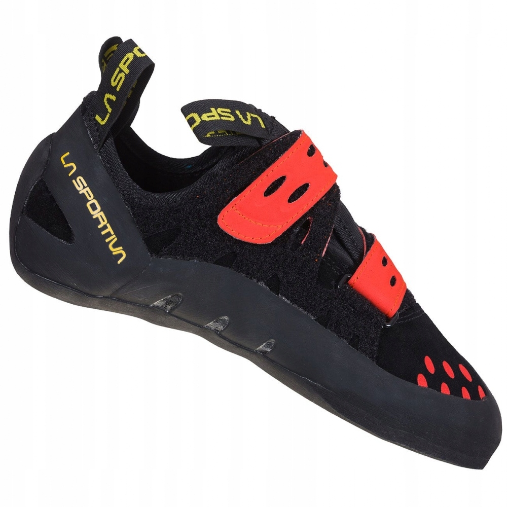 Buty wspinaczkowe La Sportiva Tarantula - poppy/black 45 – Idealne dla początkujących i zaawansowanych