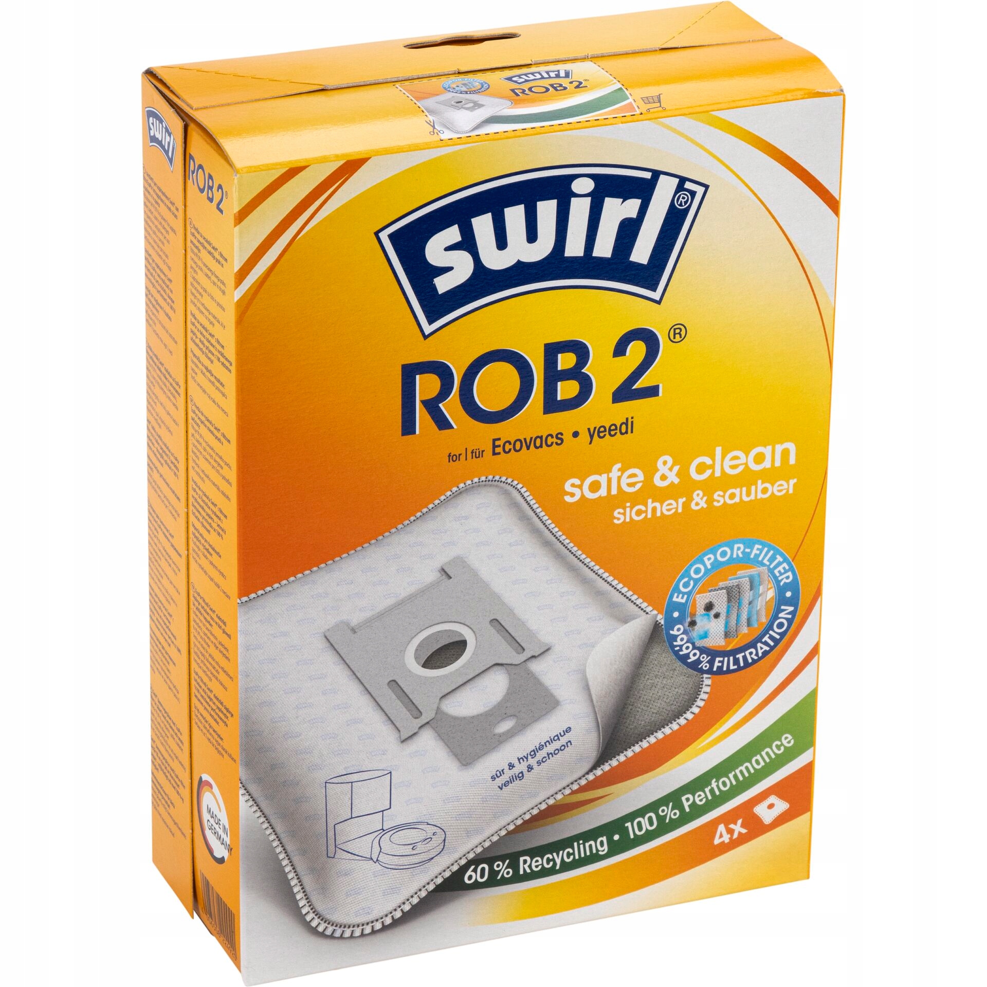 ROB 2 Worki na kurz – Idealne do odkurzaczy robotów