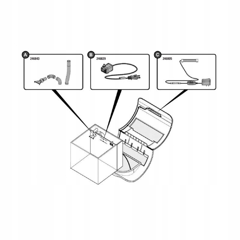 Tetra Silhouette Pump Spare Part – Niezawodna część zamienna do Twojego systemu