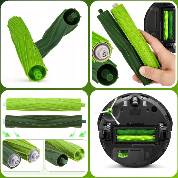 Zestaw 6 szczotek głównych – Przywróć maksymalną wydajność odkurzania