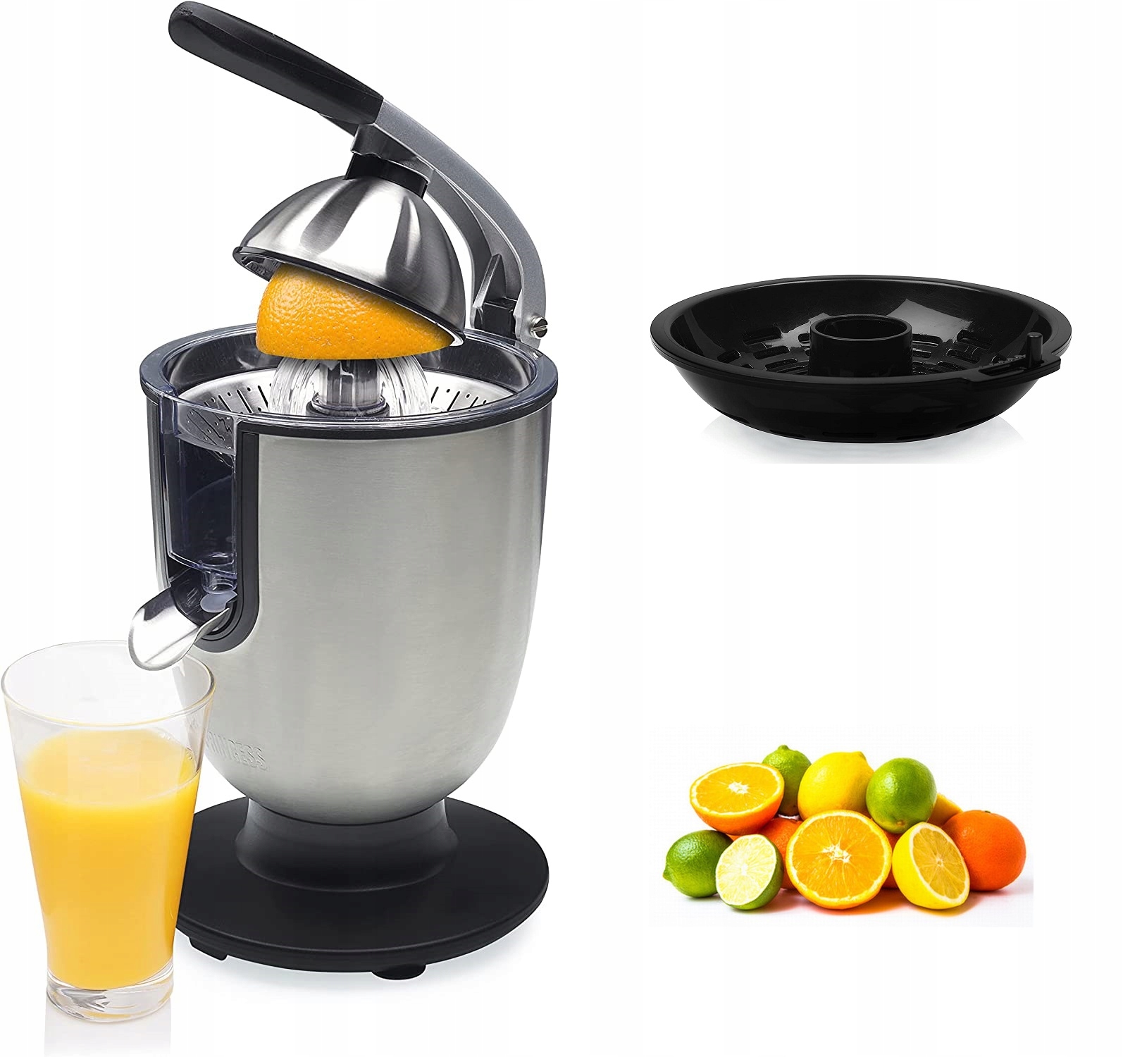 Wyciskarka do cytrusów Princess Champion Juicer Pro 201863 – Profesjonalna jakość w Twojej kuchni