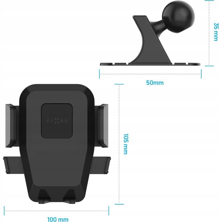 Wygodny dostęp do portu ładowania – Umożliwia ładowanie telefonu w trakcie jazdy