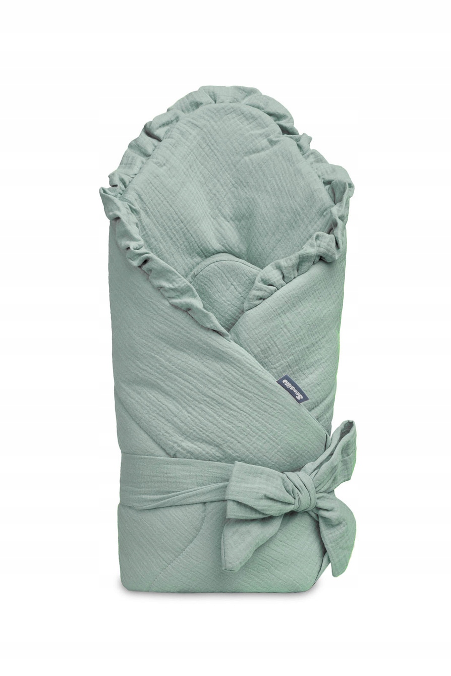 Rożek muślinowy Sensillo KHAKI 90x90 cm – Komfort i bezpieczeństwo dla Twojego dziecka