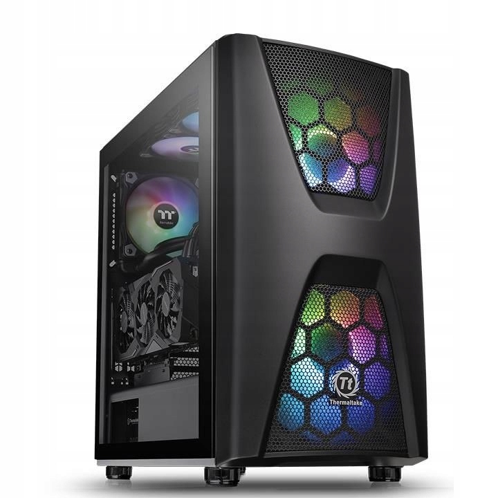 Commander C34 – Obudowa Midi Tower z hartowanym szkłem ARGB